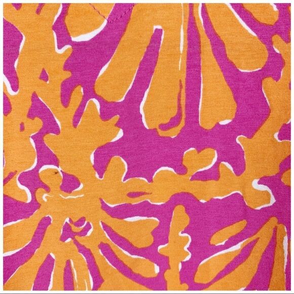 Barbara Gerwit Preppy Pink/Orange Cotton Tunic Cover-Up XS NWT - Picture 3 of 14